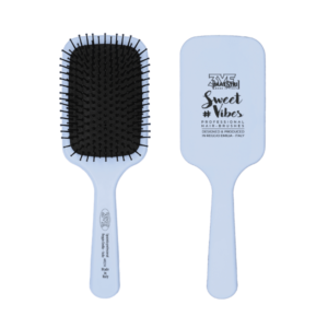 Szczotka do włosów "Paddle Brush" by Maestri - jasny niebieski